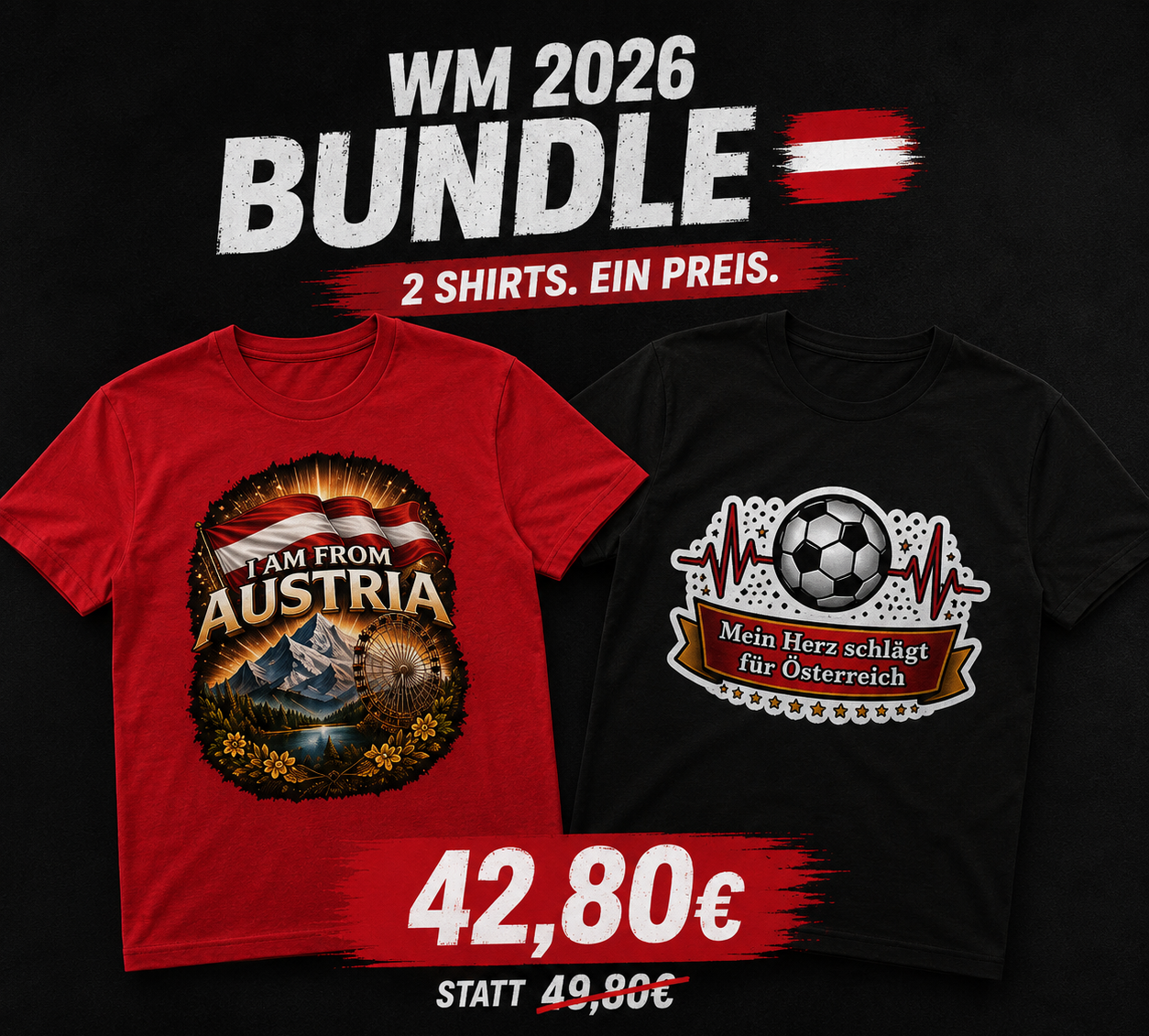 WM 2026 Fan Bundle  | 2x Fan Shirts Deal